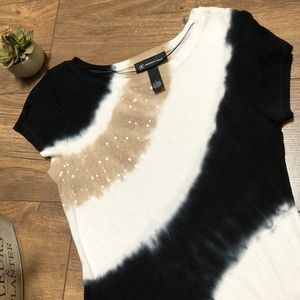 Ribbed Tye Dye T-shirt